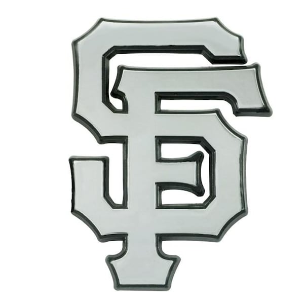 Fanmats Fanmats 4228116707 San Francisco Giants Premium Metal Chrome Auto Emblem 4228116707 - main